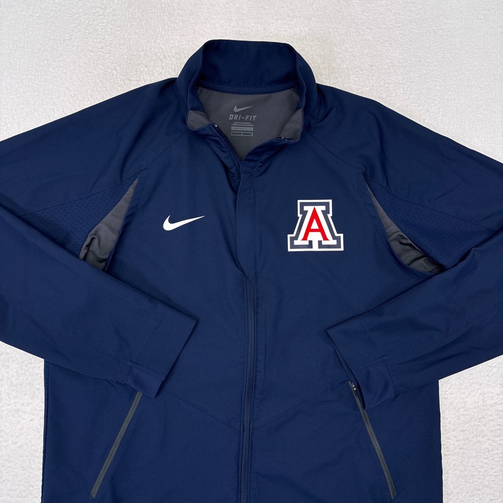 Arizona Wildcats Nike Jacket Mens Size Large Dri Fit NCAA University Performance